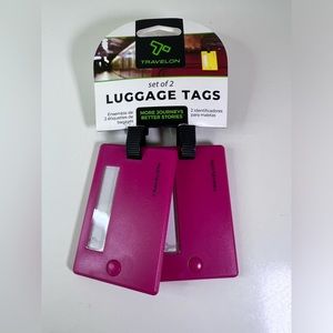 Travelon set 2 of luggage tags